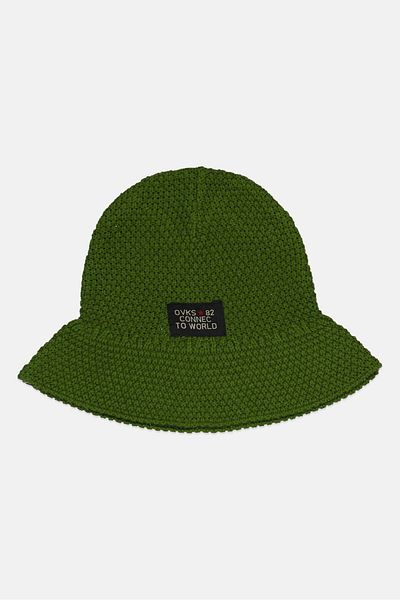 Overkids Toddler Girl Knitted Beanie Hat, Green