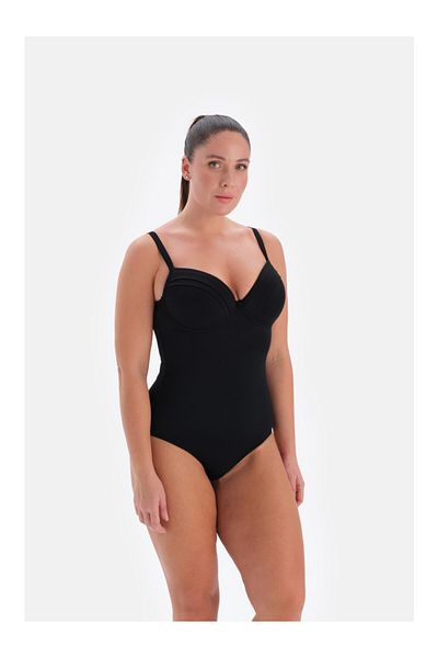 Eros Plus Size Women's Swimming Swimsuit with Underwire