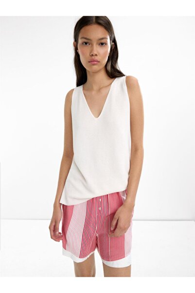 PARFOIS V Yaka Örme Üst