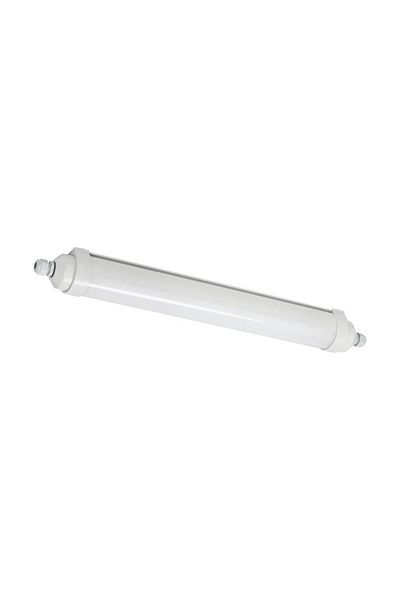 Eglo 901558 "Easy Fix" 60 cm Long Plastic Gray Waterproof Wall Ceiling Lamp Ip65