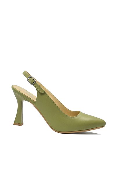 Dogati Elegant Shoes Dogati, Olive Green, Leather