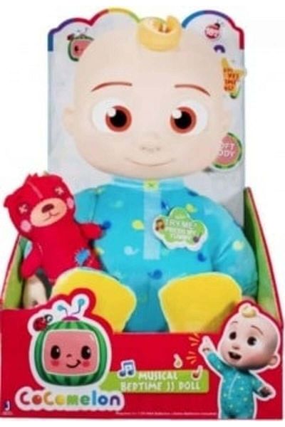 Cocomelon - Baby JJ with teddy bear, with lullaby music and sounds