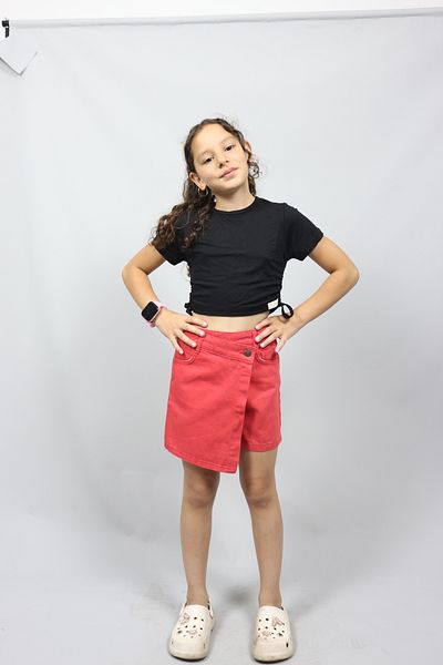 Ede Tekstil Denim Fabric Shorts Skirt Trent