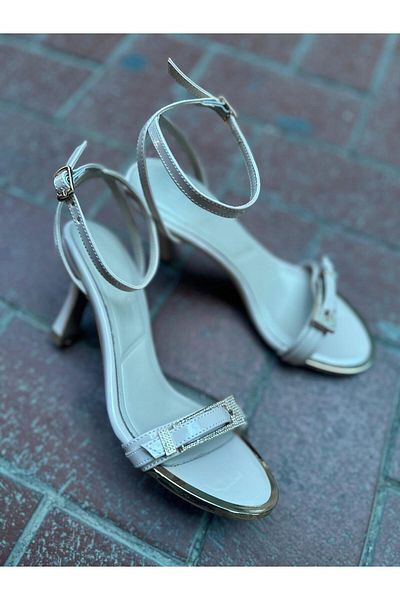 MİSS PARK MODA Patent Leather Single Strap Women's Shoes