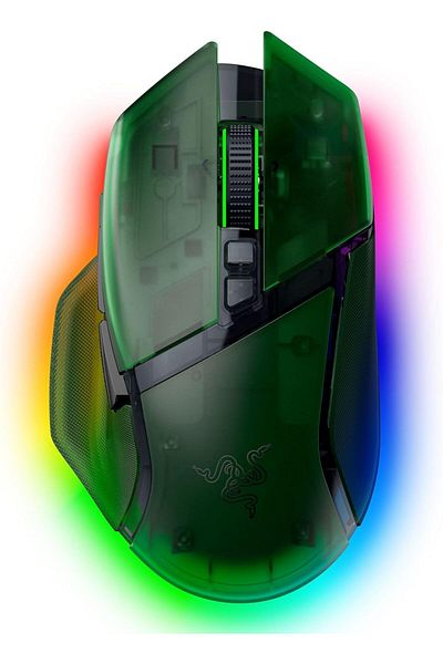 RAZER Basilisk V3 Pro 35K Wireless Gaming Mouse/35k DPI/RGB - Phantom Green