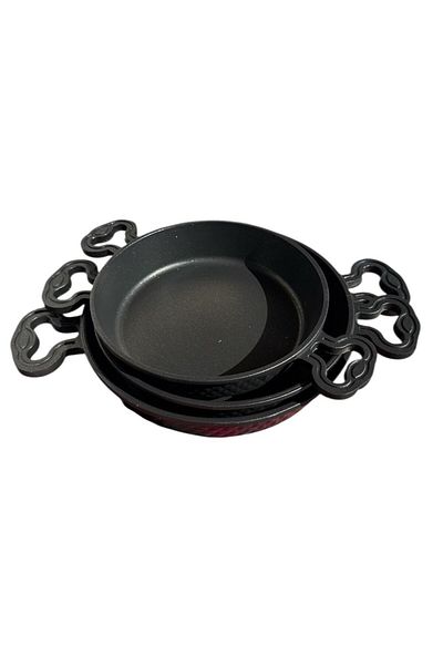 NETAVANTAJ Zena 3-Piece Titanium Pan Set Black