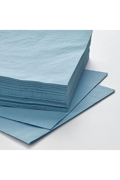 IKEA Fantastic Napkin Gray-Blue 40X40 cm 50 Pieces