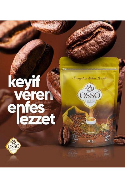 Osso 3-Pack Ottoman Coffee (4X200=800Gr)