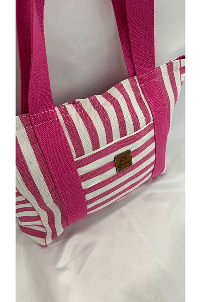 LTS bag Lts Striped Linen Bag