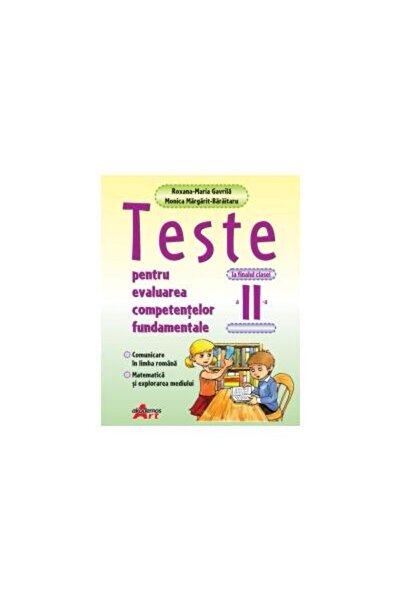 Editura Akademos Art Teste pentru evaluarea competentelor fundamentale