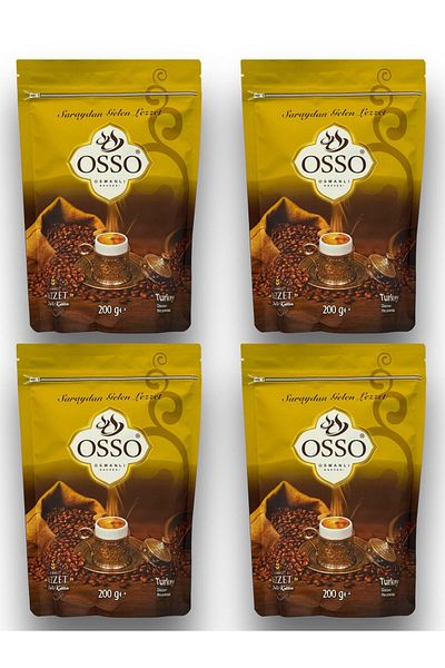 Osso 3-Pack Ottoman Coffee (4X200=800Gr)