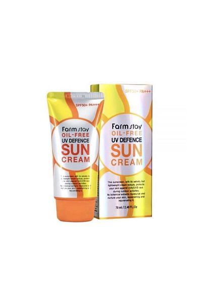 Farmstay FARM STAY Oil Free UV Defence Sun Cream - 70ml (SPF50+ PA+++)