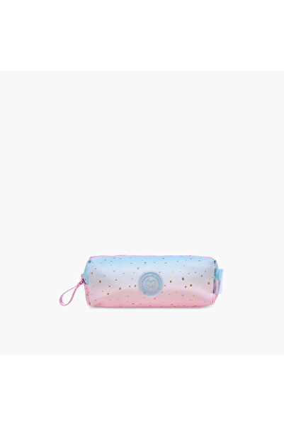Marshmallow Ombre Pencil Pouch with Zip Closure