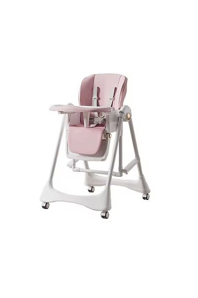 Little Mom Scaun de masa pentru copii Little Mom Pink multifunctional 3 in 1, design ergonomic, pliabil, struct