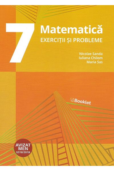 Editura Booklet Matematica pentru clasa a 7-a - Exercitii si probl
