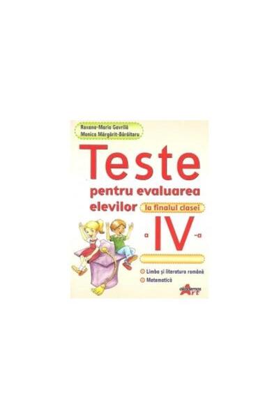 Editura Akademos Art Teste pentru evaluarea elevilor la finalul clasei