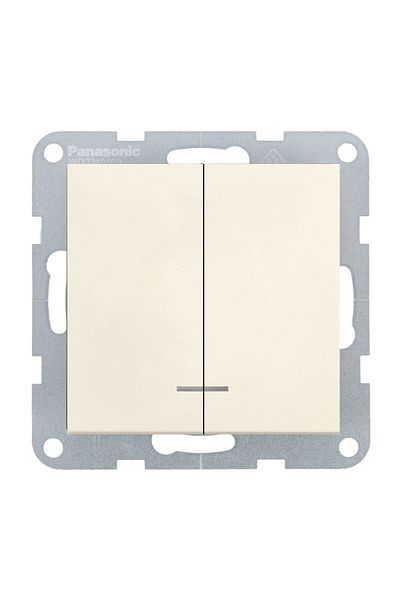 PANASONIC Karre Plus 55 Beige LED Switch Mechanism