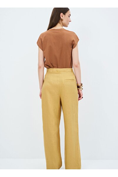 adL Pileli Bol Paça Pantolon