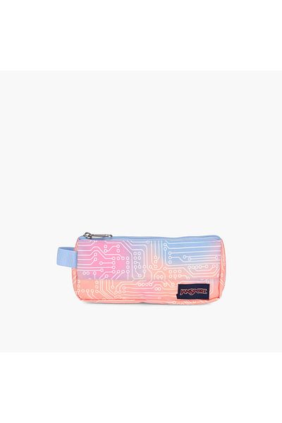 Jansport All-Over Ombre Print Pencil Pouch with Zip Closure - Lifetime Warranty