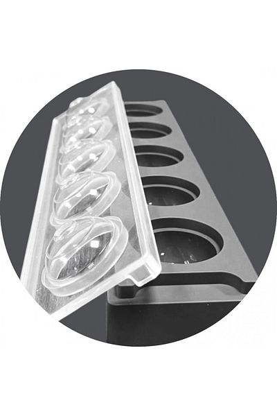 artizanmutfak Full Sphere 5-Piece Cake and Pastry Mold Ø5.8 cm