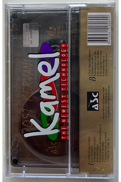 Plakevi İzmir Dost Caravan Musa Eroğlu Tolga Çandar Gülşen Kutlu Cassette (Zero Original Period Cassette in Gelatin)