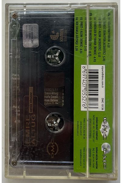 Plakevi İzmir Emre Altuğ Without You Cassette (Original Period Print Cassette)