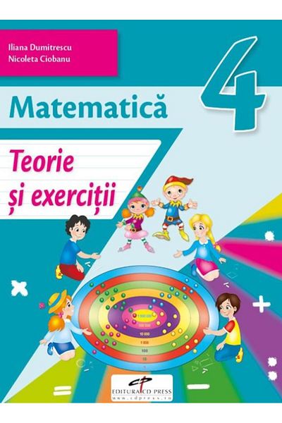 Editura CD Press Matematica. Teorie si exercitii, clasa a IV-a, Vas