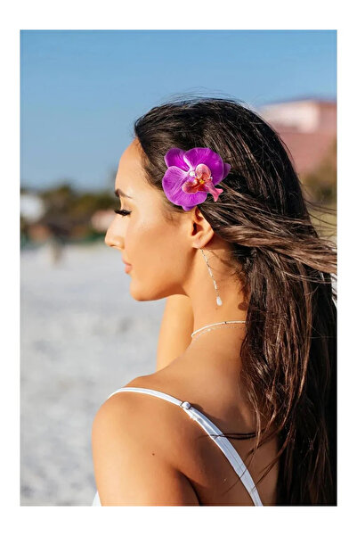 Vitastyle Aloha Mandal Buckle with Orchid Flower Figure