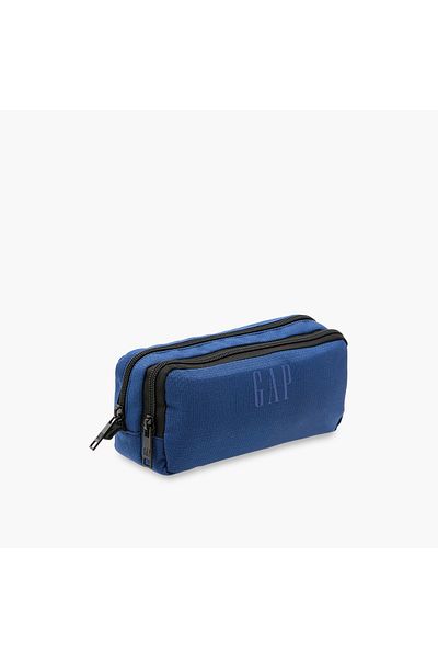 GAP Logo Print Pencil Pouch with Zip Closure