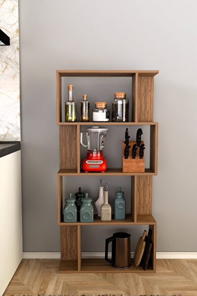 Remaks SCALA 4 RAFLI Mutfak Dolabı Mutfak Rafı Çok Amaçlı Dolap -MEŞE