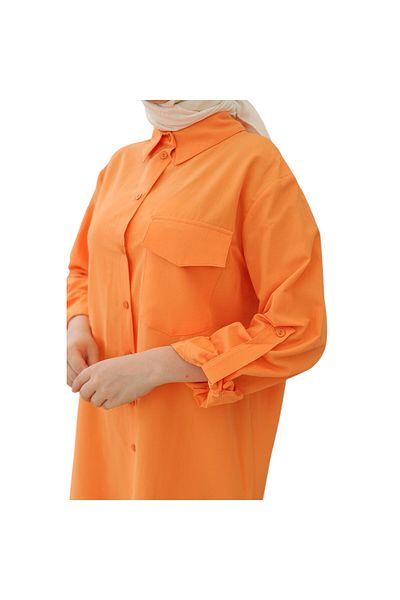 Armine Shirt Collar Pocket Tunic 24Yt470