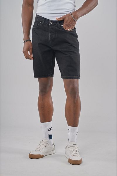 king brich Regular Fit Men's Denim Shorts with Pockets