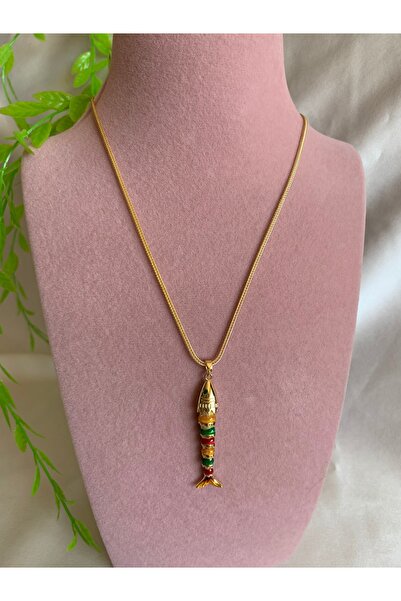 Ebruli قلادة نموذج السمك