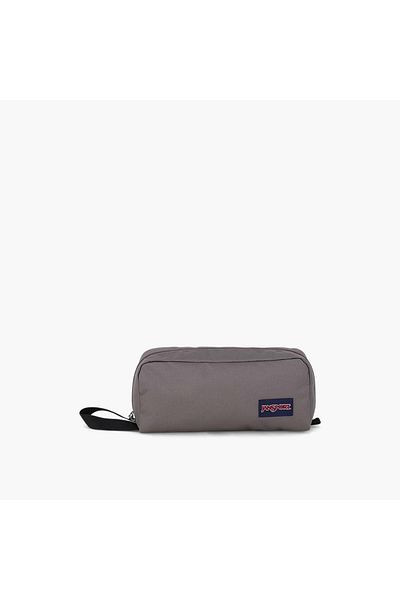 Jansport Logo Applique Pencil Pouch with Zip Closure