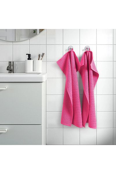 IKEA Vagsjön Hand Towel Bright Pink 40X70 cm