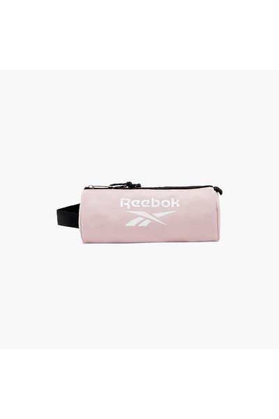 Reebok Logo Print Pencil Pouch with Zip Closure