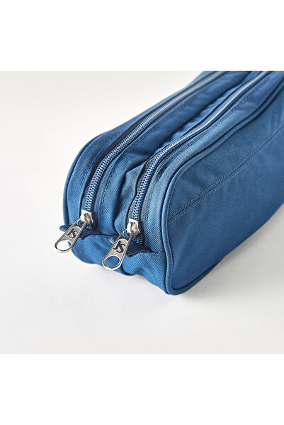 Jansport Solid Pencil Case with Zip Closure - Lifetime Warranty