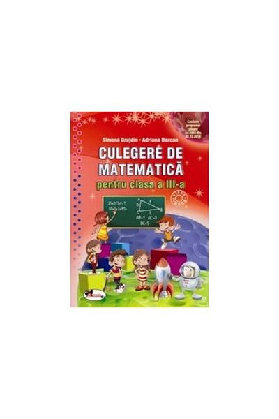 Editura Aramis Culegere de matematica pentru clasa a III-a, Simon