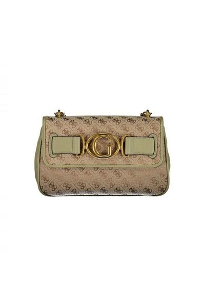 Guess Guess monogram latte green bag