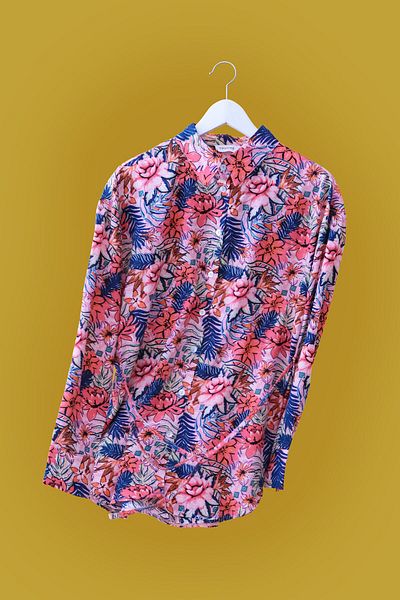 Touché Privé PATTERNED VISCOSE SHIRT