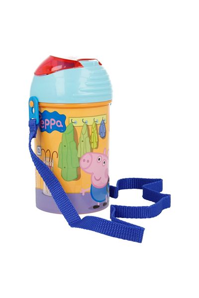 Peppa Pig Water bottle, leak-proof, 450 ml, BPA-free, multicolor, Peppa Pig