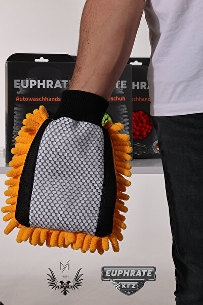 EUPHRATE Manavgat Oto Market Kfz Mikrofiber Oto Yıkama Eldiveni (E-11-2318-25)