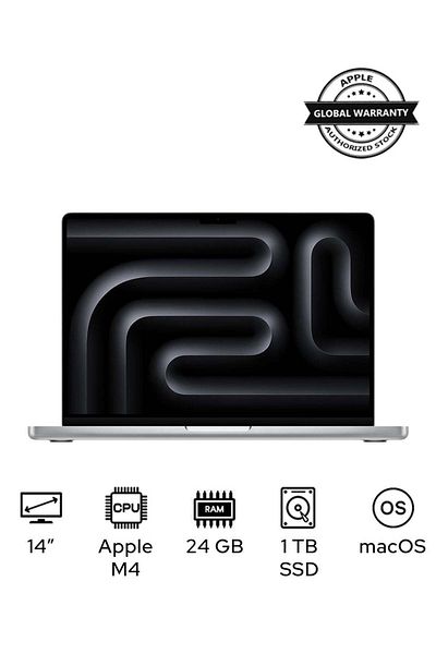 Apple Macbook Pro 14-inch M4 Pro With 14core Cpu 24gb Ram 1tb Ssd 20core Gpu Macos Sequoia English
