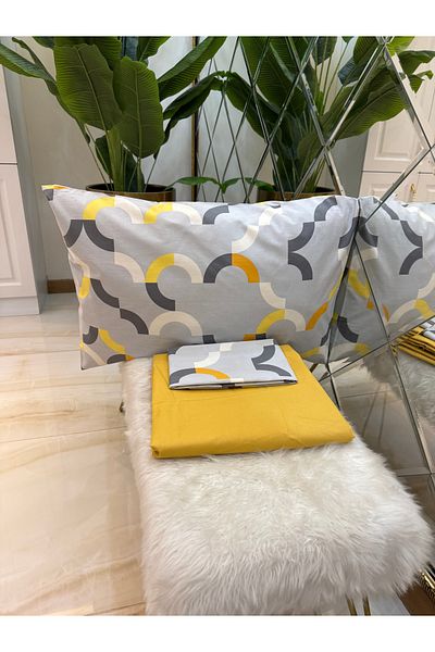 micoton Double Sheet Pillow Set 100% Cotton