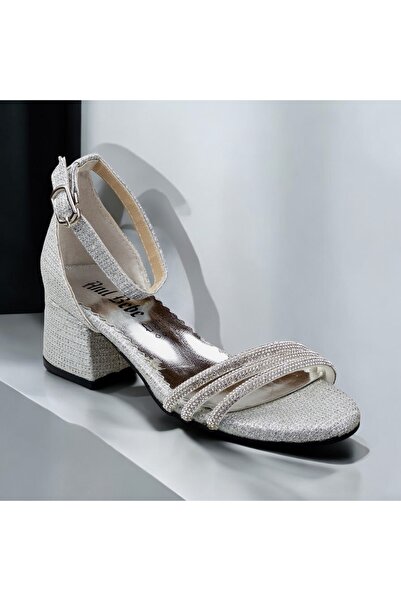 JOJO KIDS Girl's thick-heeled evening shoes, short-heeled shoes