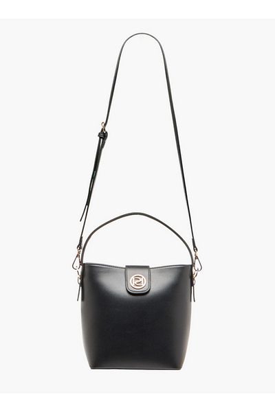 Paprika Solid Crossbody Bag with Detachable Strap and Flap Closure