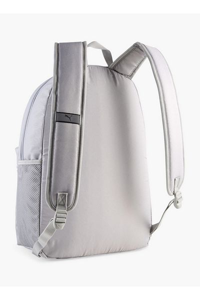 Puma Logo Print School Backpack with Adjustable Straps and Zip Closure
