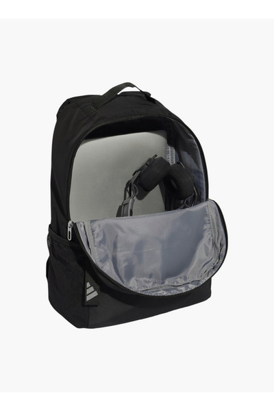 adidas حقيبة ظهر مدرسية بطباعة شعار مع أحزمة كتف قابلة للتعديل وسحاب للإغلاق - العرض 29 × الارتفاع 43 × العمق 14 سم