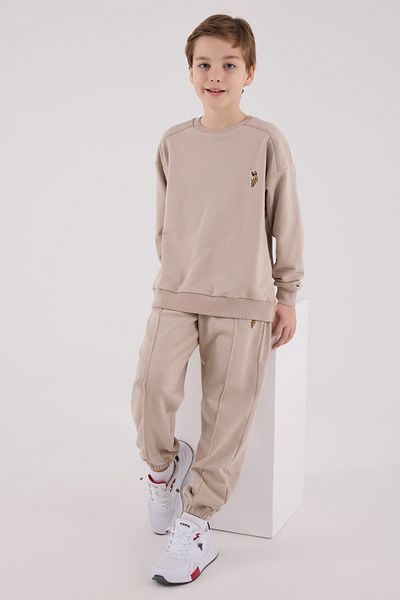U.S. Polo Assn. Licensed Boys' Bottom Top 2 Piece Tracksuit Set