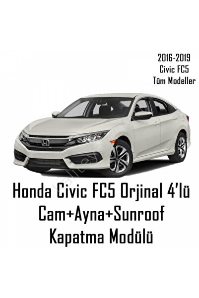 Genel Markalar Honda Civic Fc5 Cam Kaldırma +ayna Katlama +sunroof Kapama Modulü